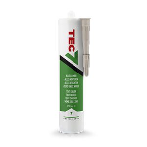 Tec7 beige - lijmen & afdichten - Tec7 producten voor de bouw van Stock7 - Kwaliteit, snel en voordelig.