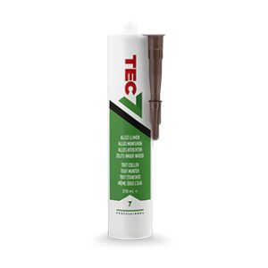 Tec7 bruin - lijmen & afdichten - Tec7 producten voor de bouw van Stock7 - Kwaliteit, snel en voordelig.