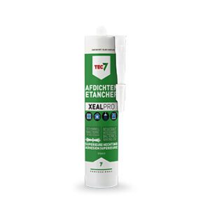 Afdichten met Tec7 XealPro sanitairwit - Tec7 producten voor de bouw van Stock7 - Kwaliteit, snel en voordelig.